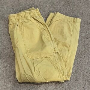 Old Navy Yellow Straight Leg Pants